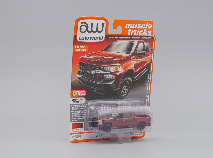 CHEVROLET Silverado Z71 Custom Trail Boss, dark red