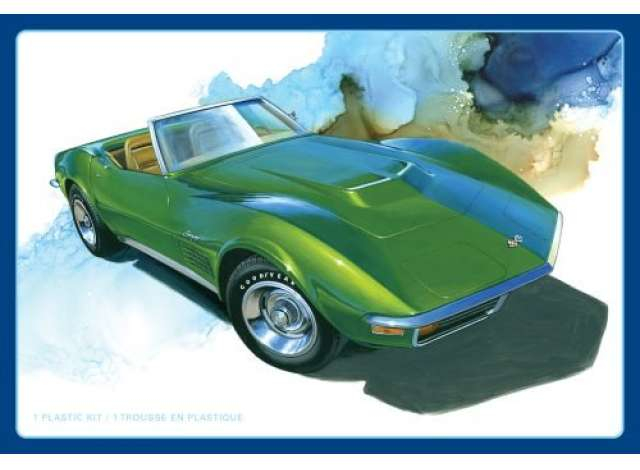 Сборная модель Chevrolet Corvette Roadster, plastic modelkit 1972