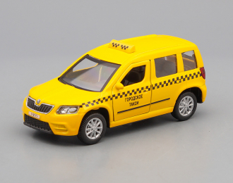 SKODA Yeti Такси, yellow