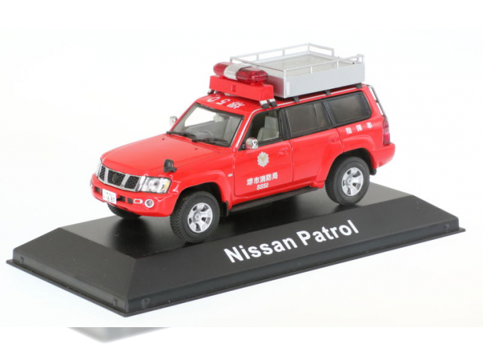 NISSAN Patrol пожарный Y61 (2005), red