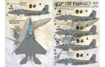 Декаль F-15E Part 2