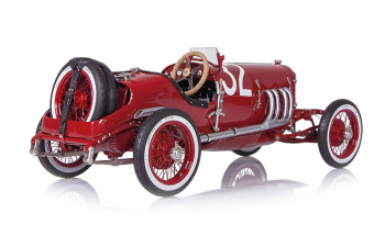 Mercedes-Benz Targa Florio, 1924, red #32 Christian Lautenschlager / Wilhelm Traub 2nd place