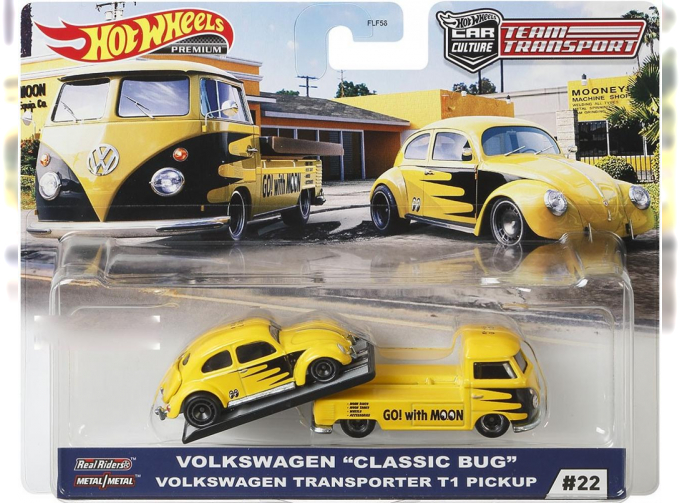 VOLKSWAGEN "Classic Bug" & VOLKSWAGEN T1 Transporter Pickup