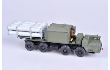 Russian “Bal-E” Mobile Coastal Defense Missile Launcher with KH-35 Anti-Ship Cruise Missiles Минский Chassis early type