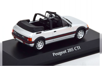 PEUGEOT 205 CTI Convertible (1990), silver