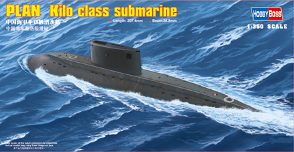 Сборная модель Подводная лодка PLAN Kilo class submarine