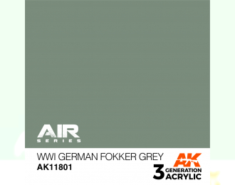 WWI German Fokker Grey