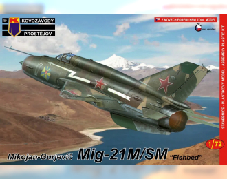 Сборная модель MiG-21M/SM