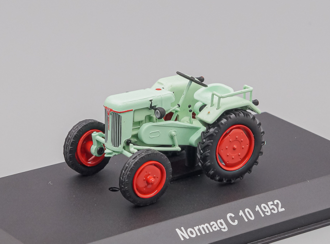 NORMAG C10 Tractor 1952 - Con Vetrina - With Showcase, light green