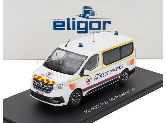 RENAULT Trafic Minibus Protection Civile (2022), White