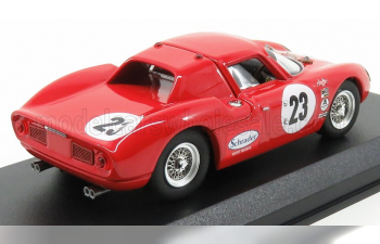 FERRARI 250lm Coupe N23 24h Daytona (1966) Konig - Clarke - Hurt, Red