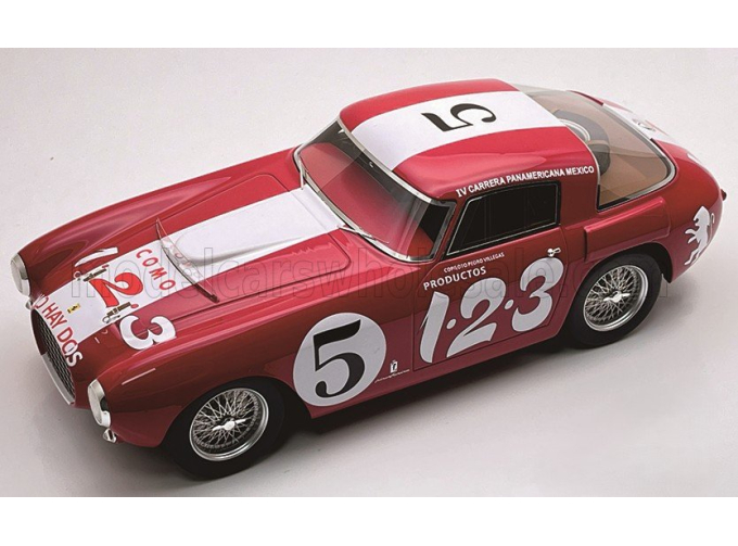 FERRARI 250MM Coupe №5 Rally Carrera Panamericana Mexico (1953) Efrain Ruiz Echeverria - Pedro Villegas Becerril