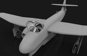 Сборная модель lohm & Voss BV P178 Jet Bomber w/BT700