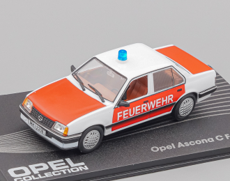 OPEL Ascona C "Feuerwehr" (1982), red / white