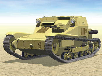Сборная модель Intalian CV L3/33 Tankette (Serie II)
