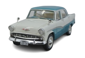 PRINCE Skyline 4 door sedan (1957), blue/white