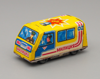 Игрушка "Микроавтобус Милиция СССР"