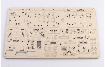 Сборная модель Икарус-260 автобус (сборка без клея)