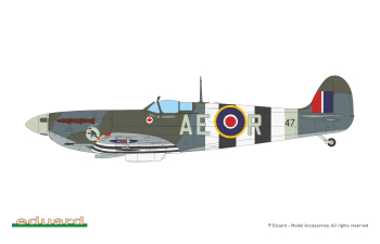 Сборная модель supermarine Spitfire Mk.Vb mid ProfiPACK Edition