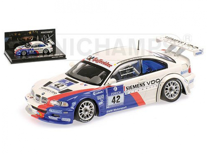 BMW M3 GTR - BMW MOTORSPORT - MÜLLER/MÜLLER/STUCK/LAMY - WINNER ADAC 24H 2004