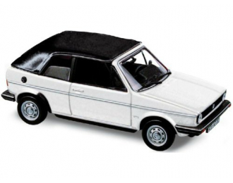 VOLKSWAGEN Golf I Cabriolet 1981, White