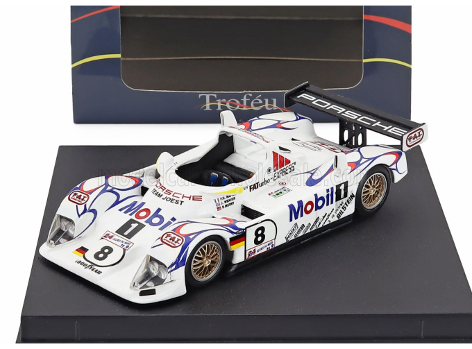 PORSCHE Lmp1-98 3.2l Turbo Team Porsche Ag №8 24h Le Mans (1998) P.h.raphanel - D.murry - J.weaver, White