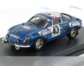 RENAULT Alpine A110 N43 Rally Bandama (1974) S.Mehta - M.Doughty, Blue Met