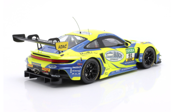 PORSCHE 911 992 Gt3 R Team Joos 91 Adac Gt Masters (2024) Johannes Kapfinger - Michael Kapfinger, Yellow Blue