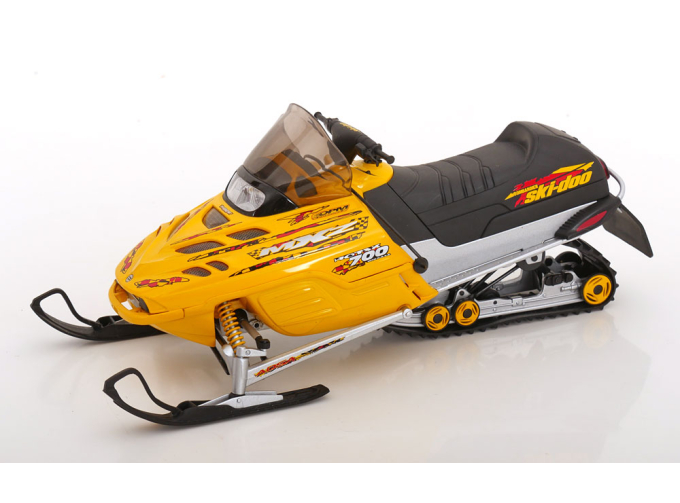 BOMBARDIER Snowmobil ski-doo MXZ (2001), yellow