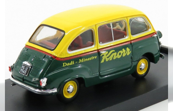 FIAT 600 MULTIPLA VEICOLO COMMERCIALE BRODO KNORR (1956), YELLOW BLUE