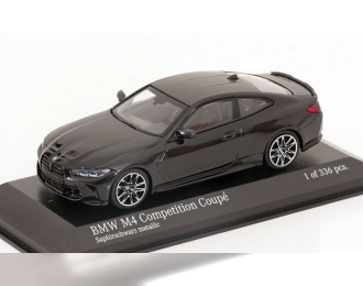 BMW M4 Competition Coupe (2020), black-metallic