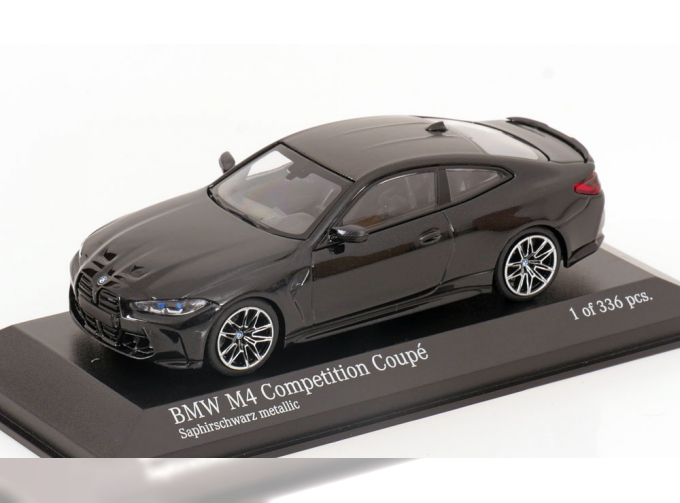 BMW M4 Competition Coupe (2020), black-metallic