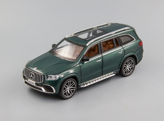 MERCEDES-BENZ AMG GLS 63, зелёный