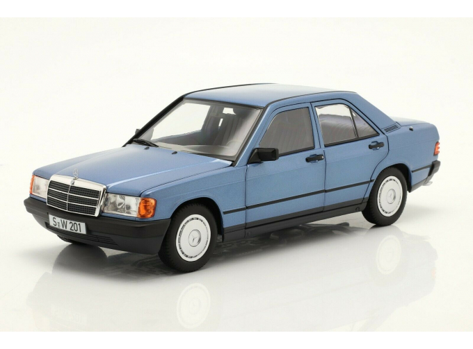 MERCEDES-BENZ 190E (W201) голубой металлик, 1982