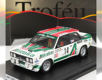 FIAT 131 Abarth Alitalia (night Version) №14 Rally Montecarlo - After Race Version (1979) W.Rohrl - C.Geistdorfer, White Red Green