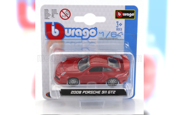 PORSCHE 911 997 Gt2 Coupe (2008), Red