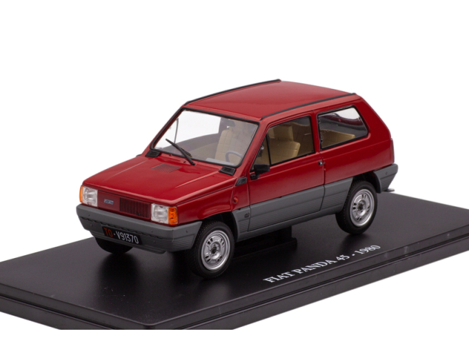 FIAT Panda 45 (1980), red