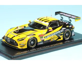 MERCEDES-BENZ Amg Gt3 Evo Team Upgarage №18 Gt300 Class Super Gt (2025) Takashi Kobayashi - Yuto Nomura, Yellow Black
