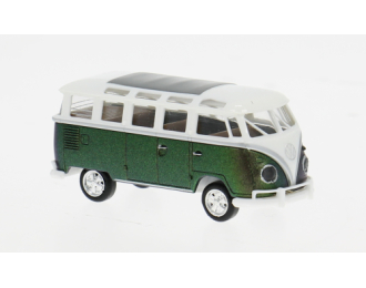 VOLKSWAGEN T1b Samba 1960, weiss/dunkelgrün