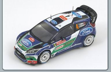 FORD Fiesta RS WRC 3rd Monte Carlo 2012 P. Solberg – C. Patterson, blue