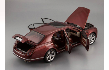 BENTLEY Mulsanne Speed (2014), rubino red