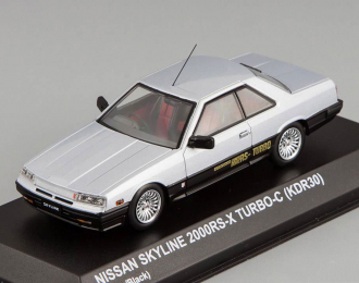 NISSAN Skyline 2000 RS-X TURBO-C (KDR30), silver / black