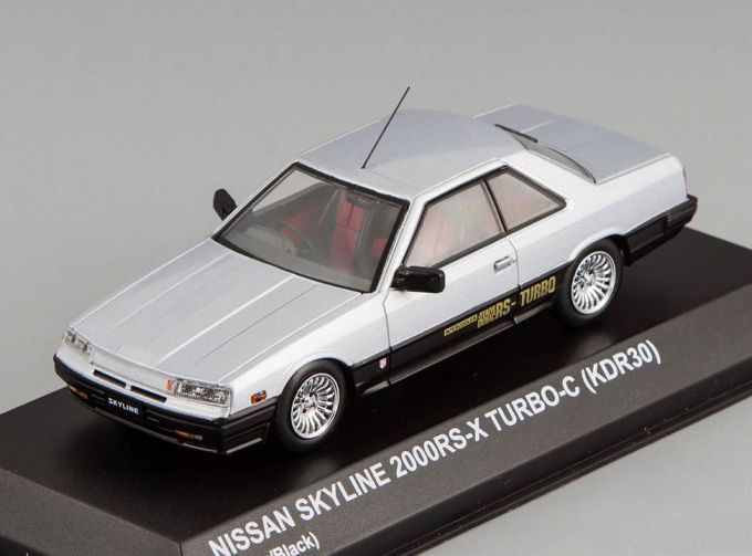 NISSAN Skyline 2000 RS-X TURBO-C (KDR30), silver / black