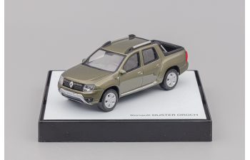 RENAULT Duster Oroch (2015), dark green-metallic