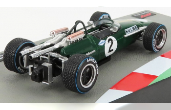 BRABHAM F1 Bt24 N 2 Dennis Hulme Season 1967 World Champion, Green Gold