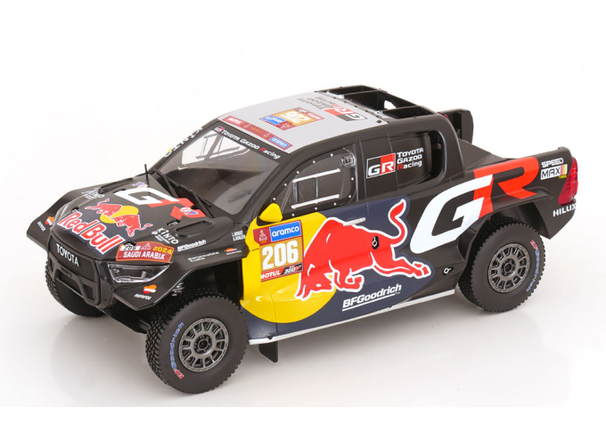 TOYOTA GR DKR Hilux Evo №206 9th Rallye Dakar Lucas Moraes, Armand Monleón (2024)
