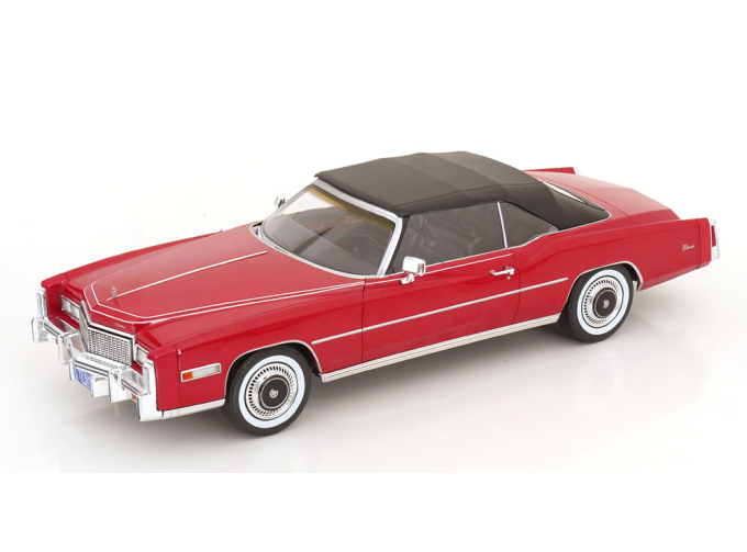CADILLAC Eldorado Convertible (1976), red