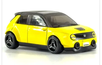Honda E, yellow