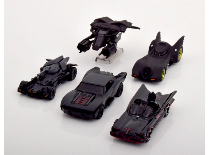 BATMAN 5-Car Batmobil Set in gift Box