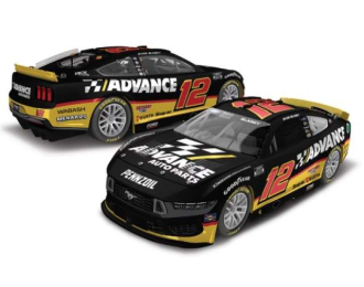 FORD Mustang #12 Ryan Blaney *Advance* black/white/red 2024